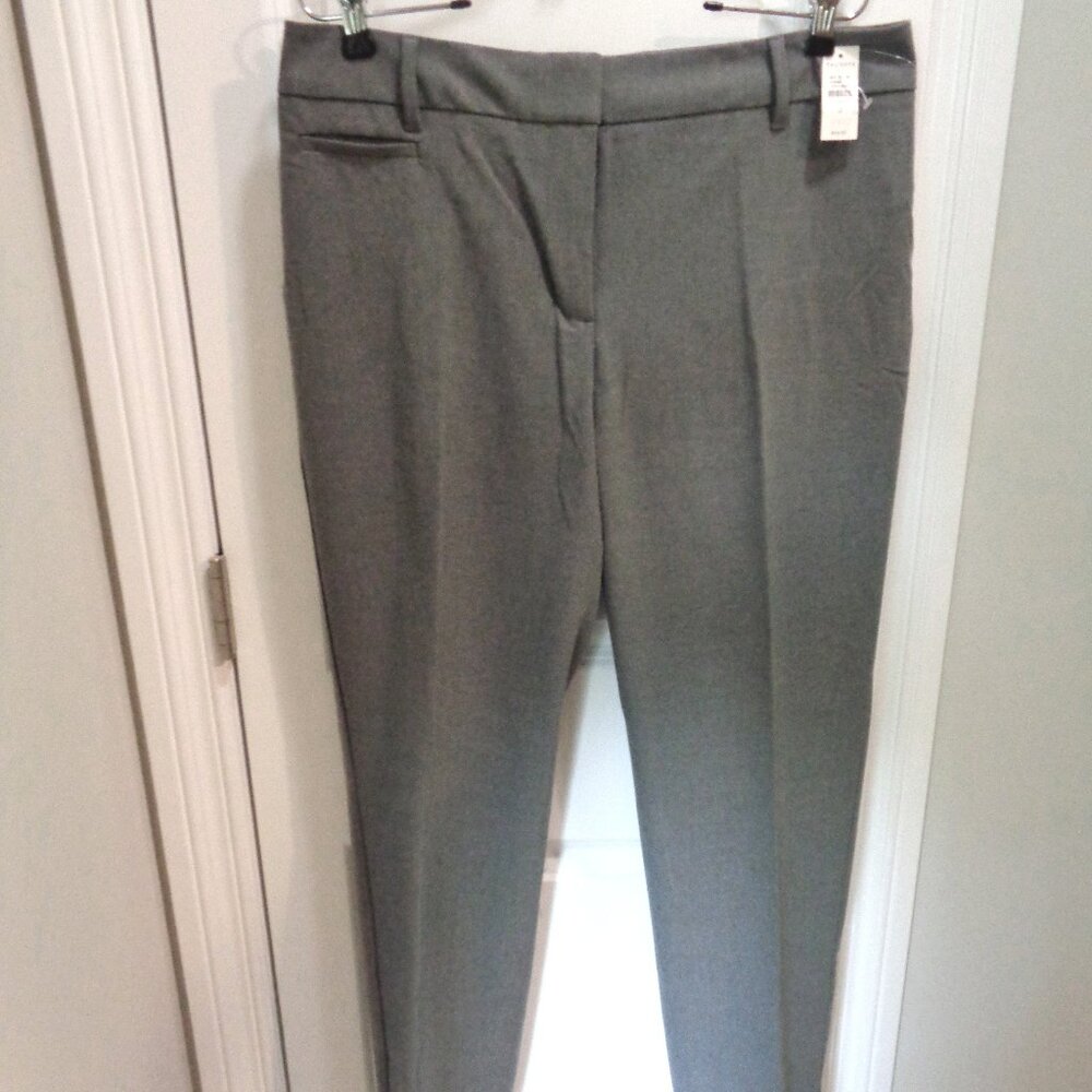 NWT Talbots Curvy Gray Career Pants Dress Slacks